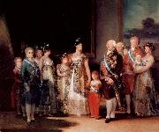 Francisco Goya The Family of Charles Spain oil painting reproduction